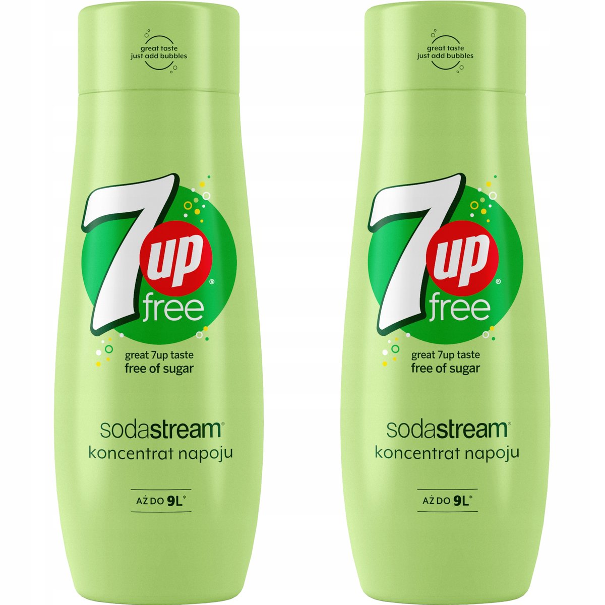 Zestaw 2 koncentratów SodaStream 2x 7UpFREE