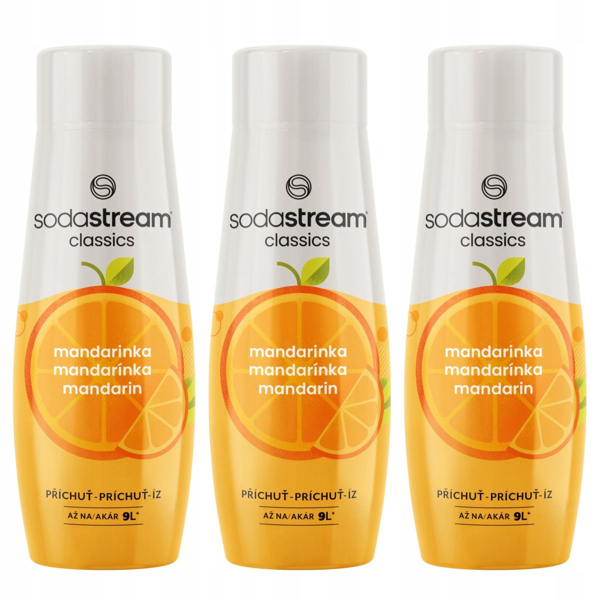 Syrop koncentrat sok SodaStream Mandarynka 3 szt.