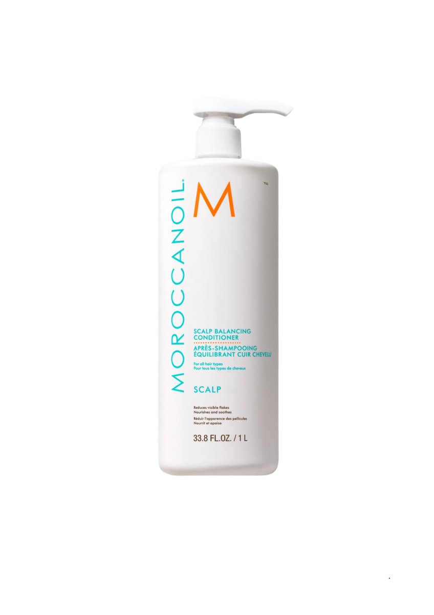 Moroccanoil, Scalp Balancing Conditioner, kojąca odżywka do włosów przetłuszczających się, 1000 ml