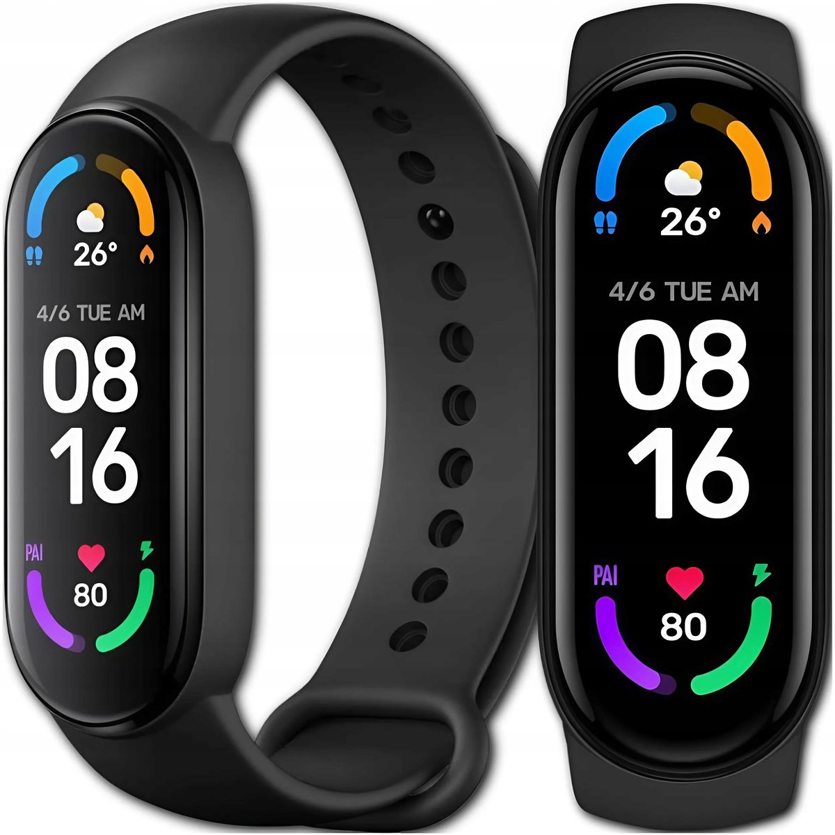 SMARTWATCH SMARTBAND ZEGAREK OPASKA SPORTOWA M7 APLIKACJE PL KROKOMIERZ ITP