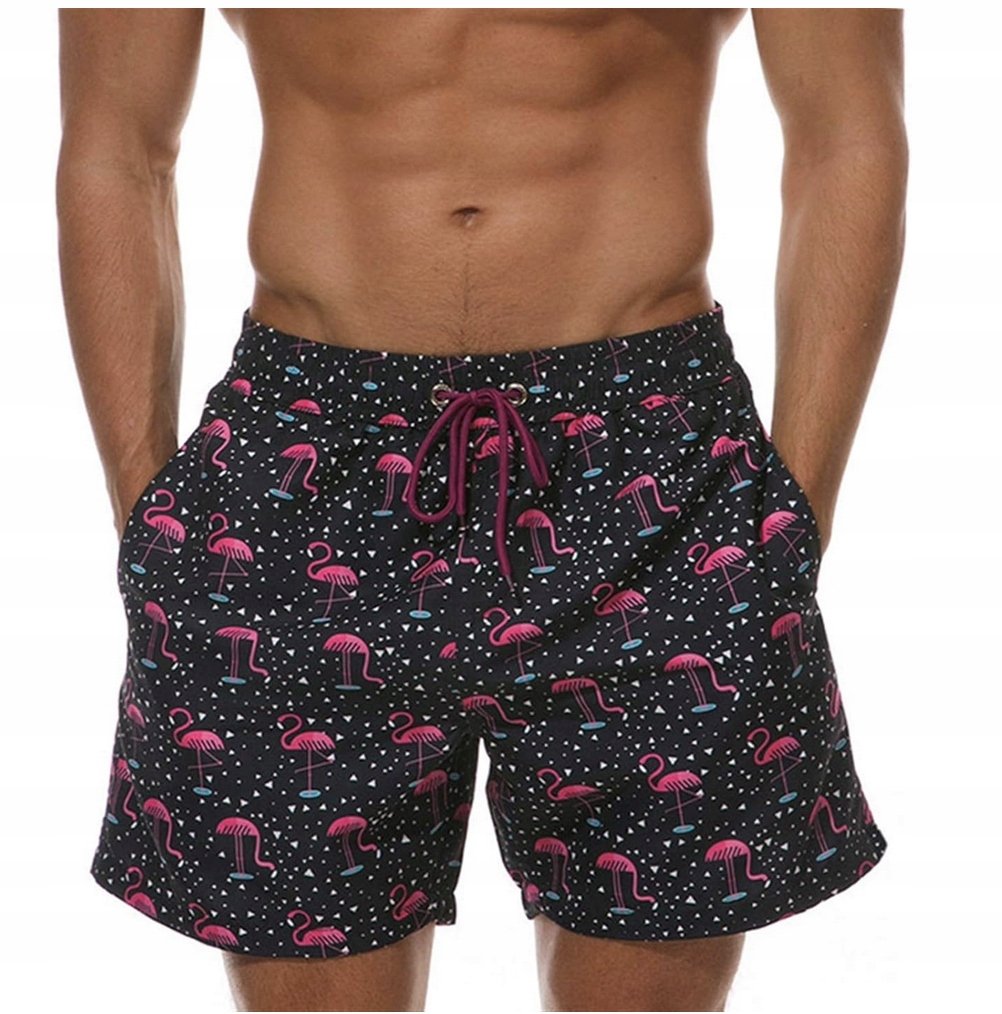 MĘSKIE SPODENKI SZORTY KĄPIELOWE MODNE KĄPIELÓWKI NA PLAŻĘ XL DO WODY