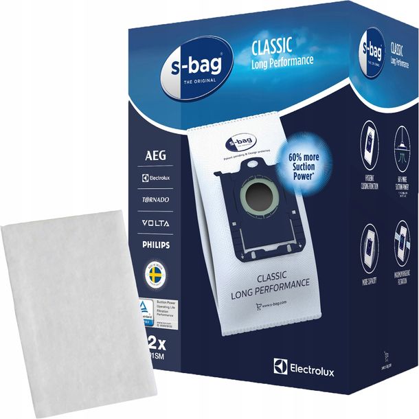 12x Worki do odkurzacza Elektrolux 500 EB51C2GG EB51A3WB Clean 300 EB31C1DB