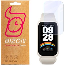 Bizon Elastyczne szkło hybrydowe Glass Watch Mule do Xiaomi Smart Band 9 Active