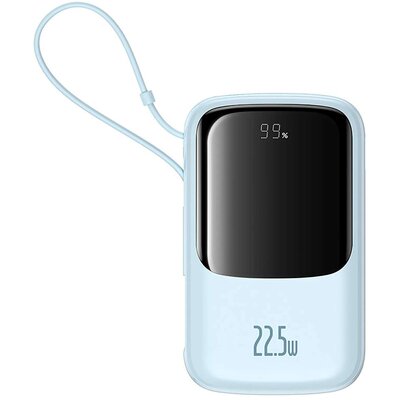 Powerbank BASEUS Qpow Pro+ 10000mAh 22.5W Niebieski