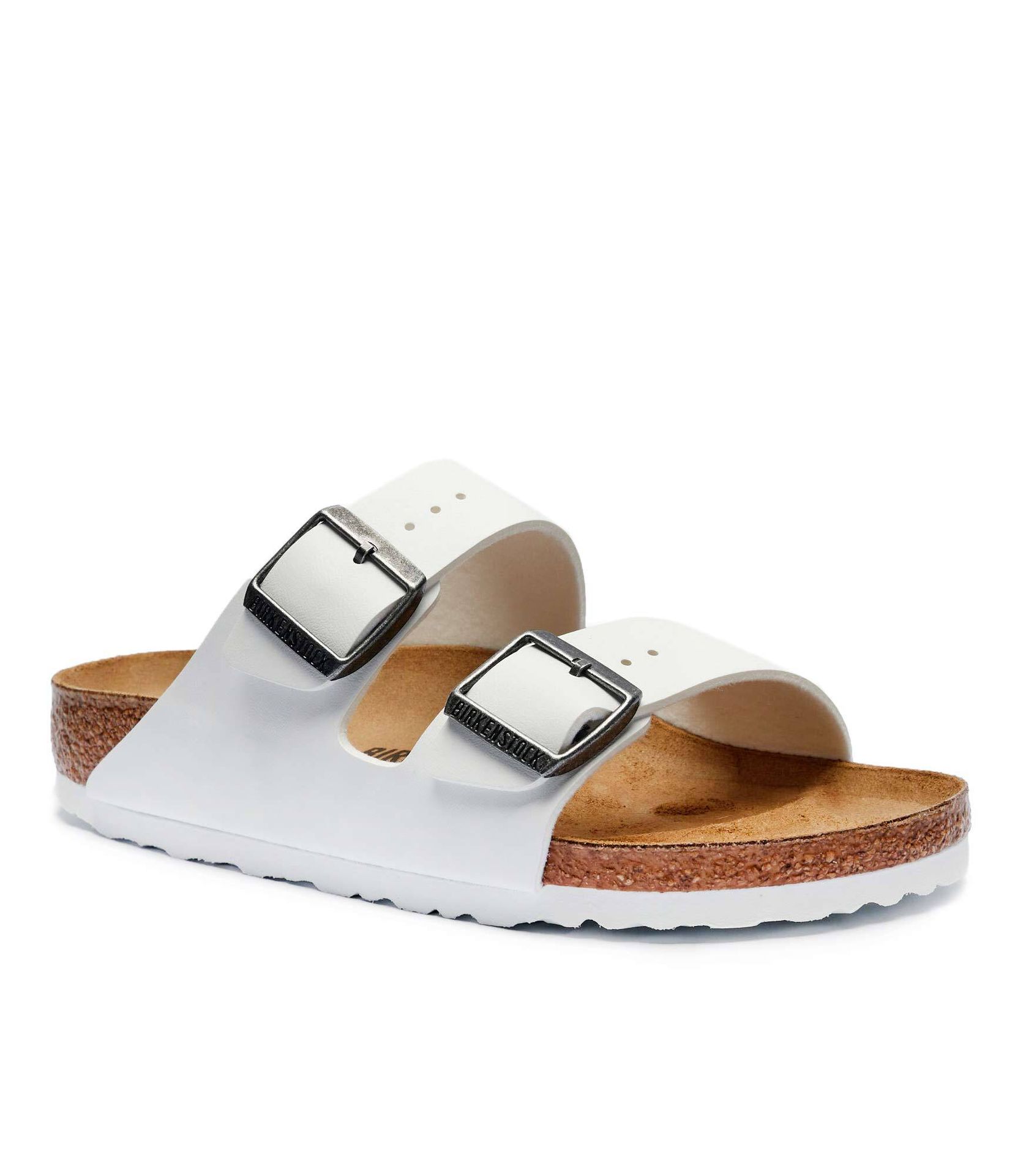 Birkenstock Skórzane klapki Arizona narrow fit