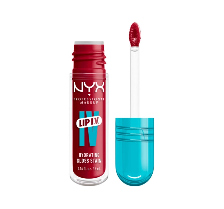 NYX Professional Makeup Lip IV Hydrating Gloss Serum błyszczyk do ust 11 Red-Y. Set. Wet! 5ml