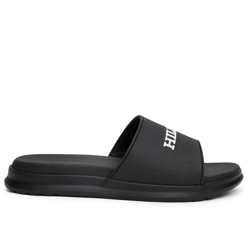 Klapki Tommy Hilfiger Dual Density Hilfiger Pool FM0FM05430-BDS - czarne