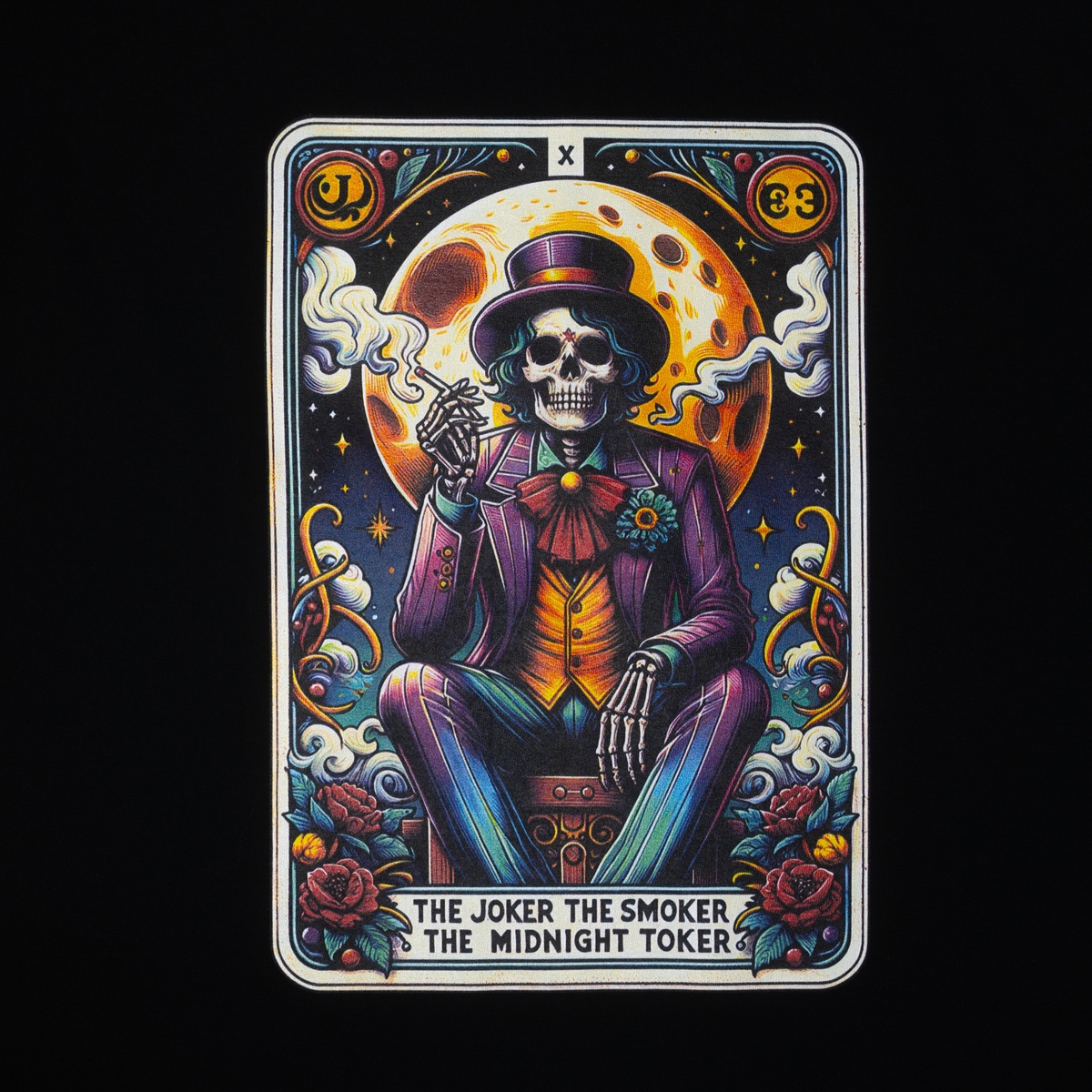 Koszulka Dead Bambi Joker Card Blk