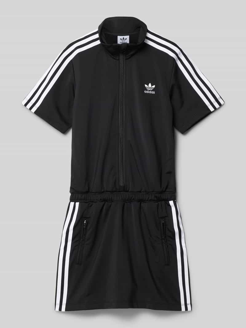 Sukienka T-shirtowa z kieszeniami zapinanymi na zamek błyskawiczny