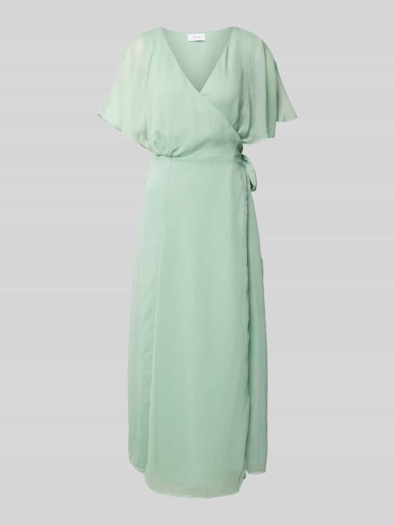 Sukienka midi w kopertowym stylu model ‘RILLA’