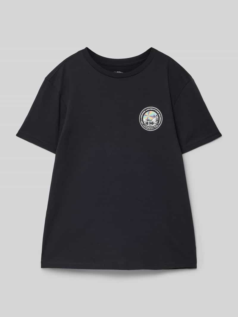 T-shirt z nadrukiem z logo