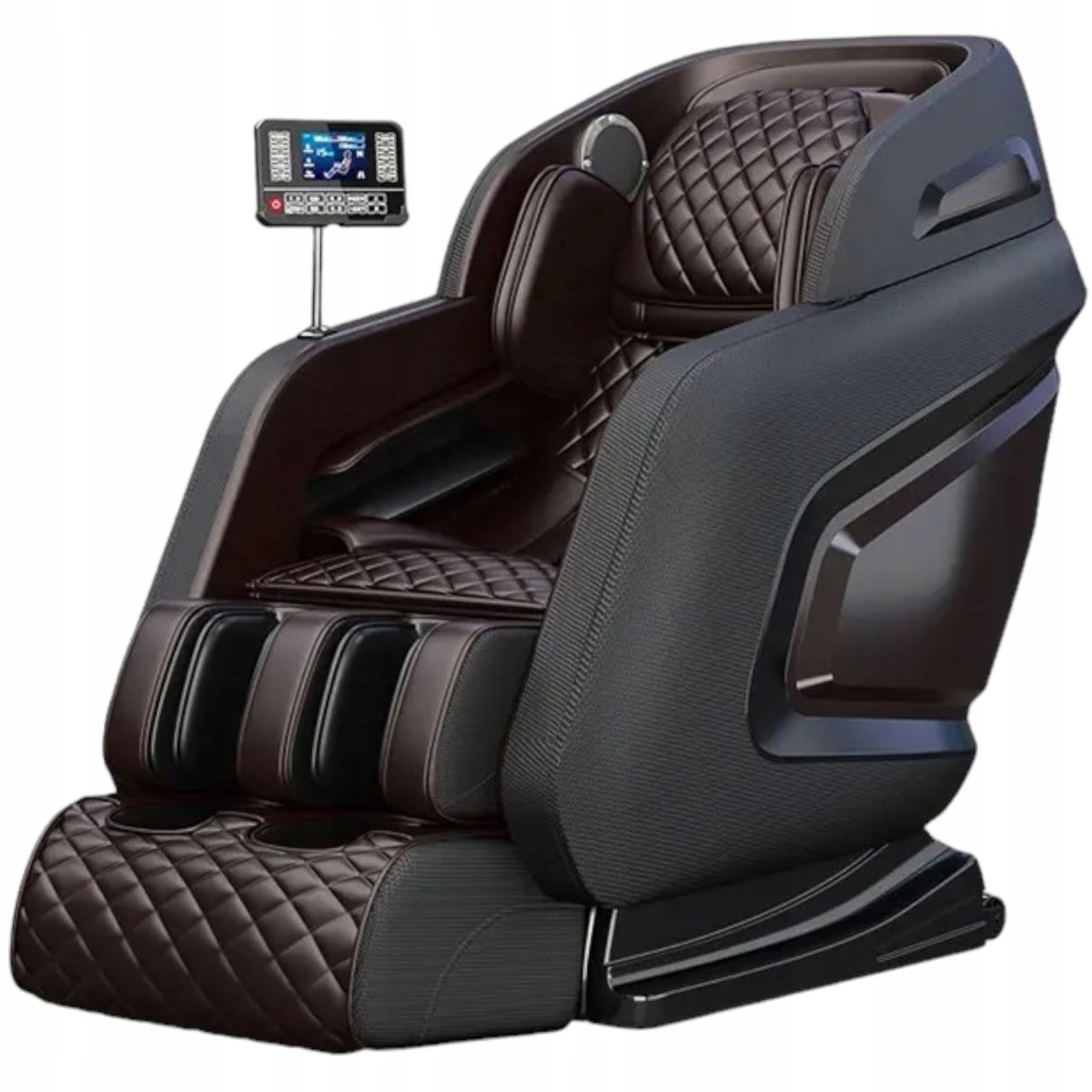 Fotel masujący Shiatsu rozkładany z grzaniem SL Shape Zero Gravity - Scan