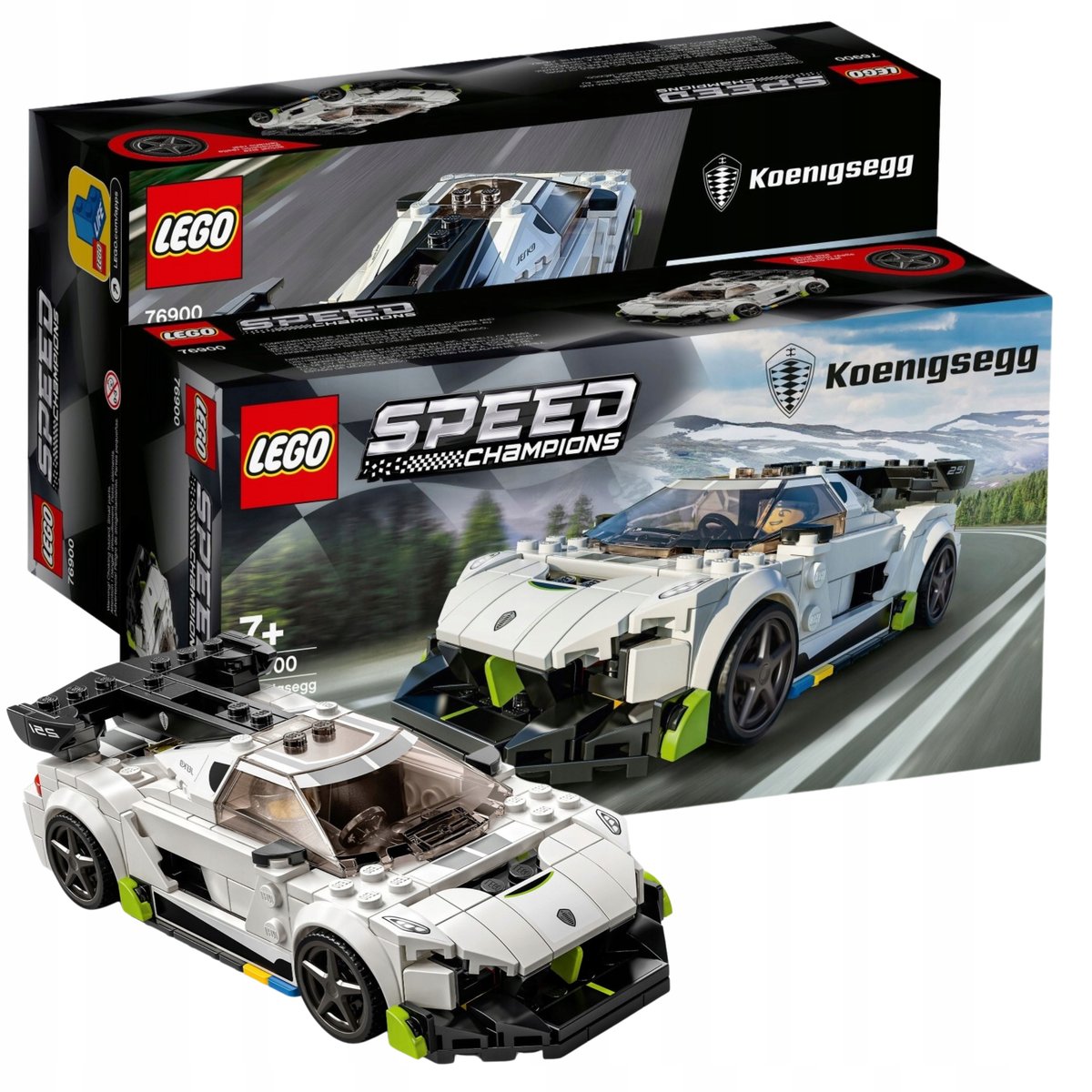 LEGO ZESTAW SPEED CHAMPIONS - SAMOCHÓD AUTO KOENIGSEGG JESKO