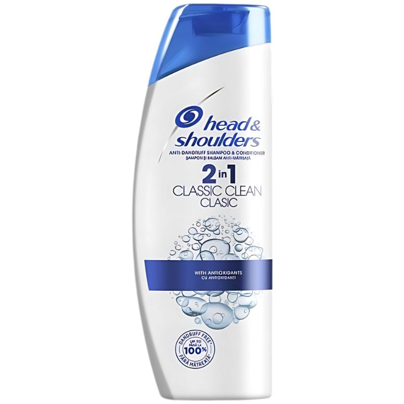 Head&Shoulders Classic Clean 2in1 Przeciwłupieżowy Szampon do Mycia Włosów 400ML