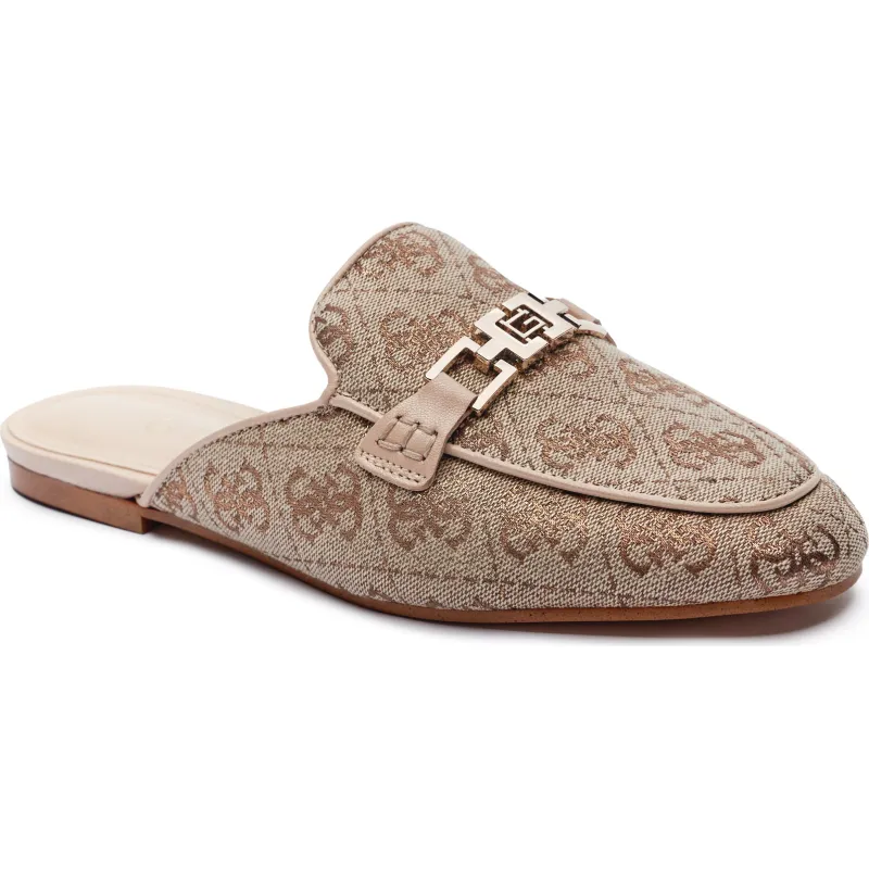 Guess Mule SABOT BOMMY2 z dodatkiem skóry