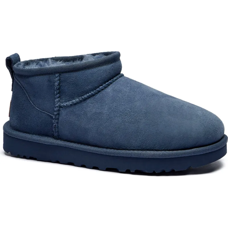 UGG Skórzane śniegowce Classic Heritage z dodatkiem wełny