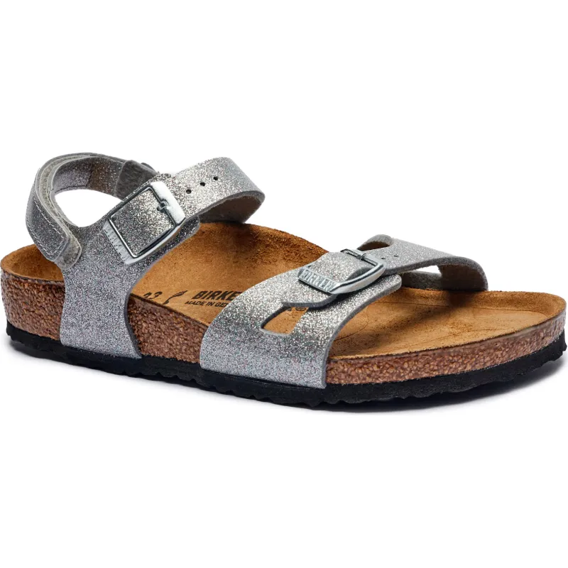Birkenstock Sandały Rio z dodatkiem skóry