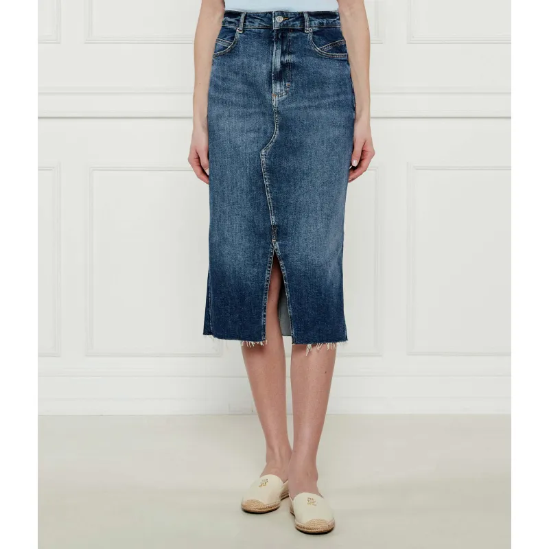 BOSS ORANGE Jeansowa spódnica