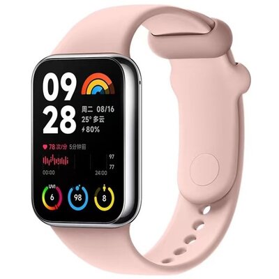 Pasek DEVIA Deluxe Sport do Xiaomi Mi Band 8 Pro/Redmi Watch 4 Pastelowy Róż