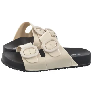 Klapki Cozy Slide AD 33913/BG167 Black/Beige (ML328-a) Melissa