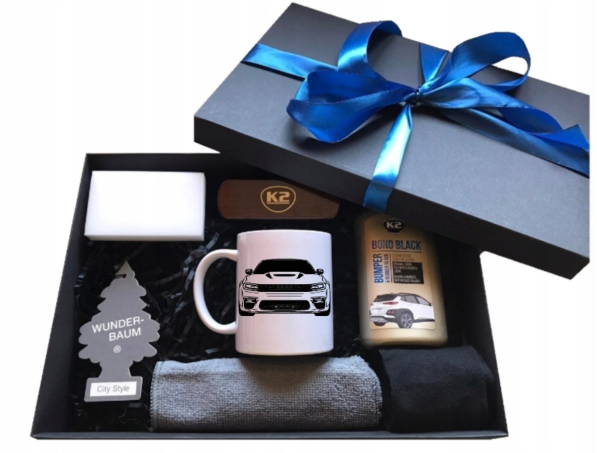 Zestaw kubek prezent dla kierowcy auta Dodge CHARGER - gadżety urodziny