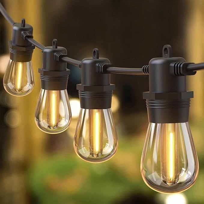 QUNTIS ŁAŃCUCH ŚWIETLNY LED 31M IP65 DEKORACYJNE OŚWIETLENIE OGRODU