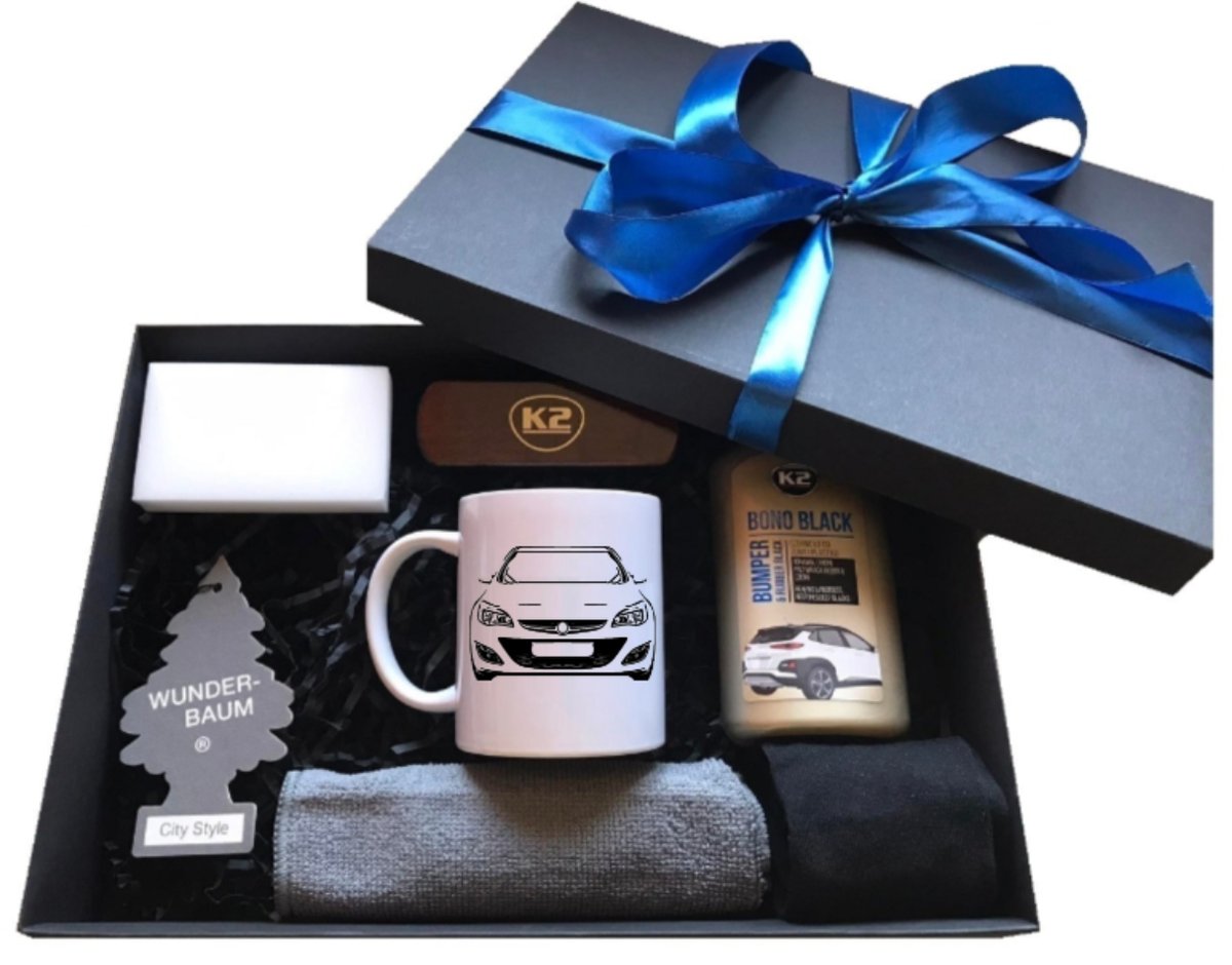 Zestaw dla kierowcy auta OPEL prezent kubek gadżety do samochodu urodziny