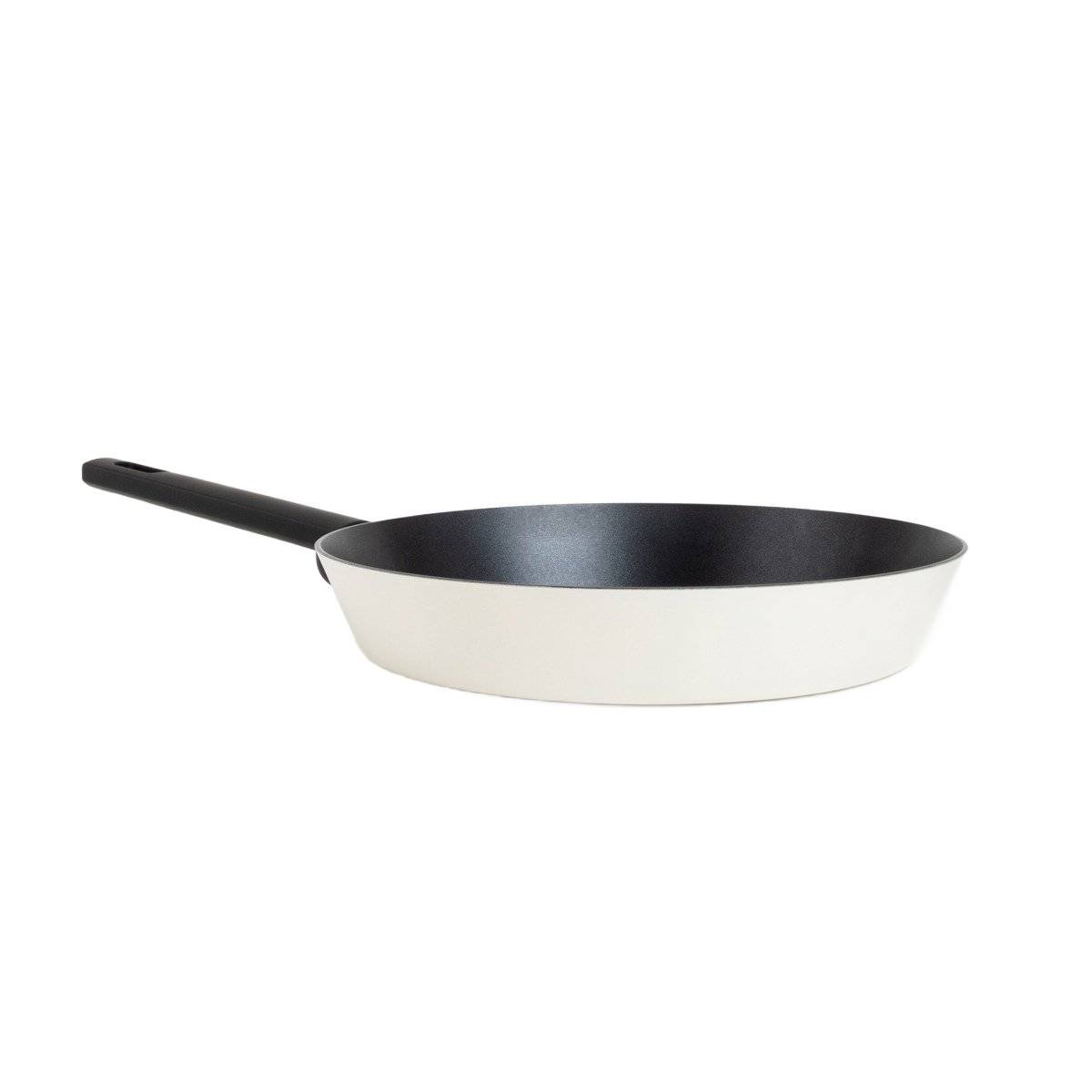HOMLA Patelnia TIMBRELL śmietankowa 28 cm