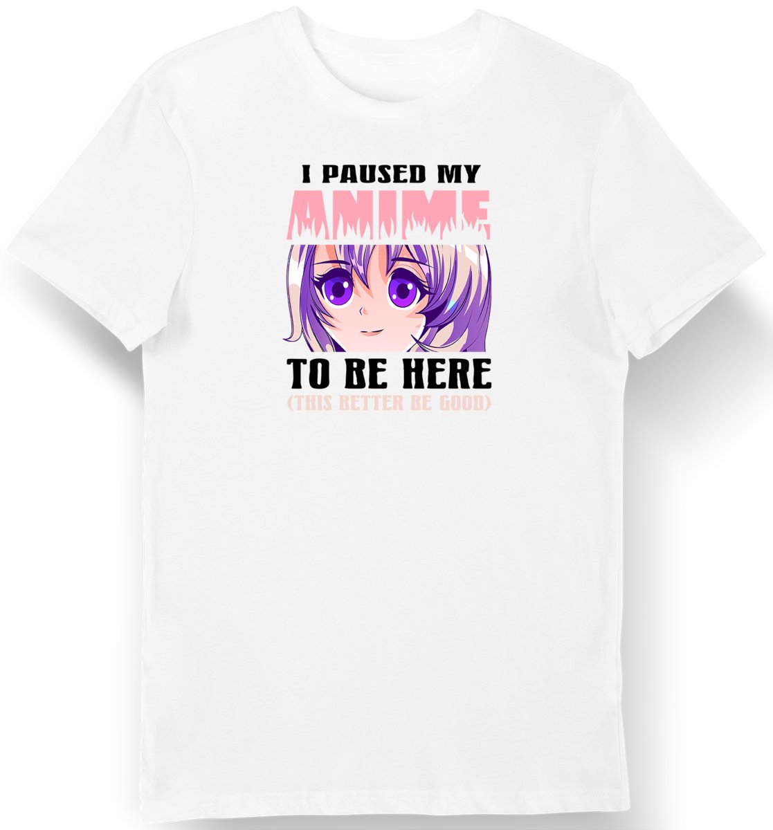 Koszulka męska anime z napisem 