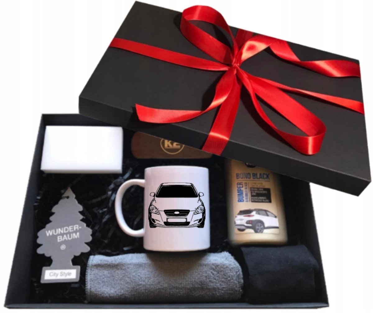 Kubek dla kierowcy auta KIA zestaw na prezent dla chłopaka urodziny gadżety