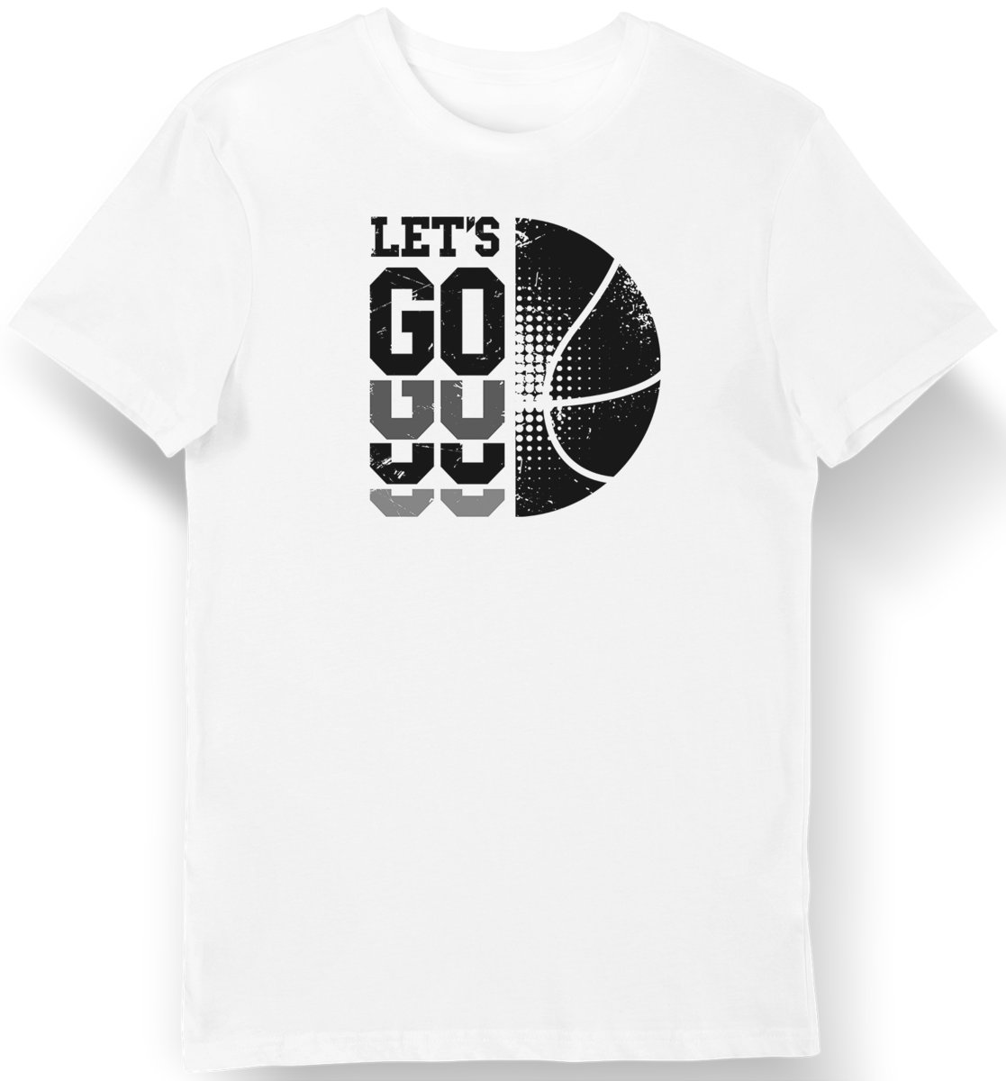 Koszulka męska dla koszykarza z napisem 