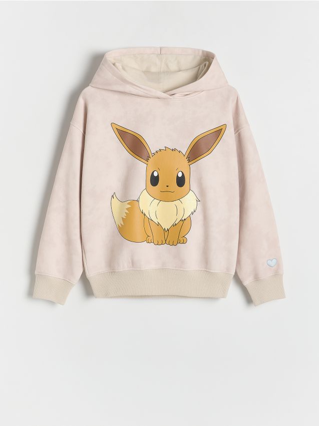 Reserved - Bluza Pokémon - beżowy