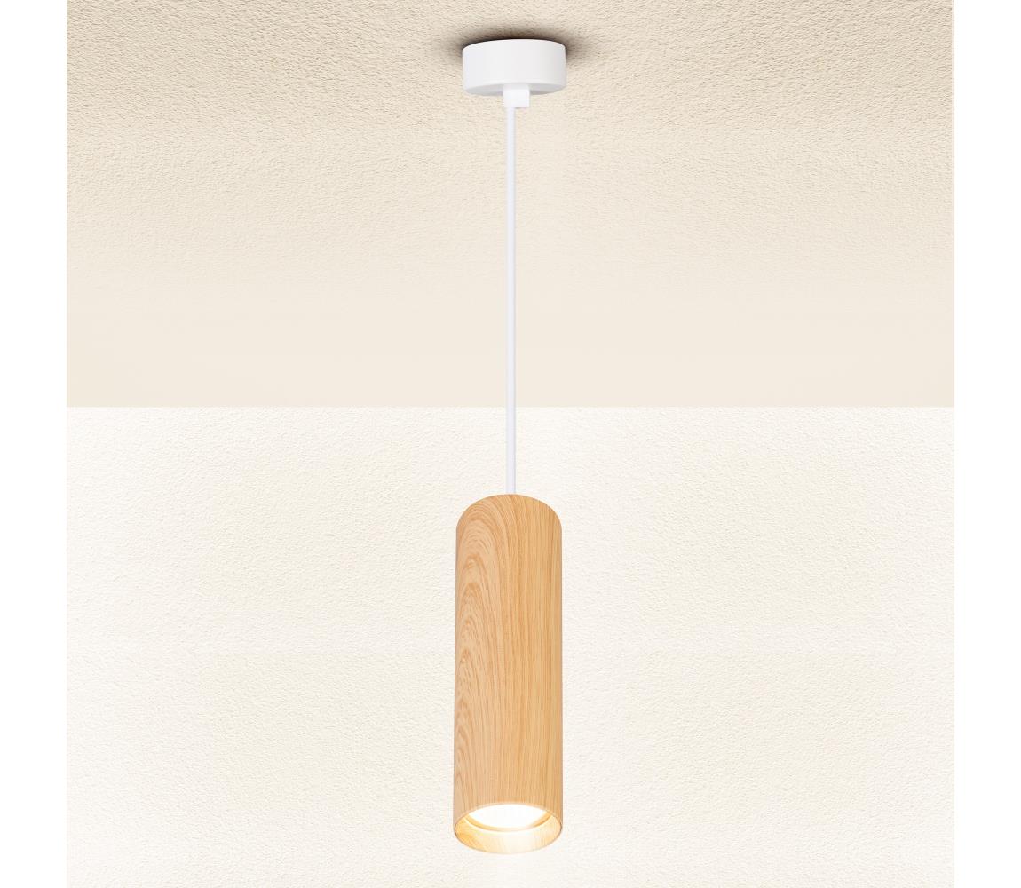 Brilagi - Żyrandol na lince SELE 1xGU10/30W/230V biały/beżowy