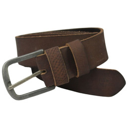 Pasek Męski Skórzany Peterson 3545 Skóra Licowa EXTRA 40 mm CZEKOLADOWY TEKSTURA