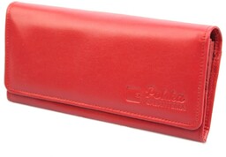 Portfel Damski PolskaGalanteria Długi Max Z Suwakiem Skóra Naturalna KP D13 19x9x3[cm]