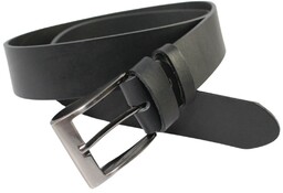 Pasek Skórzany Changes (PL) Skóra Licowa 40 mm CZARNY Extra Klamra Tradycyjna