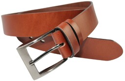 Pasek Skórzany Changes (PL) Skóra Licowa 40 mm KASZTANOWY Extra Klamra Tradycyjna