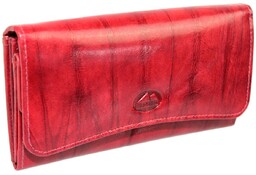 Portfel Damski Skórzany El Forest (PL) Skóra Bydlęca 836 RFID BORDOWY 17 x 10 x 3 [cm]