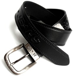 Pasek Skórzany COMPLEX (PL) Tłoczony Napis 