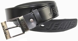 Pasek Skórzany COMPLEX (PL) Tłoczony Napis 