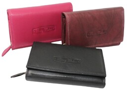 Portfel Damski MONEY MAKER Średni Z Napem 12135B 15,5 x 10 x 4 [cm]