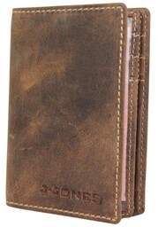 Etui Na Karty Dokumenty Jennifer Jones Wizytownik Pionowy Skóra Naturalna 5495 12 x 8 x 1,5 [cm]
