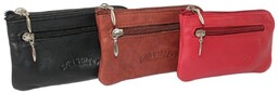Etui Na Klucze Skórzane BAG STREET Skóra Naturalna Kluczówka Wzór II BS591 12 x 7 x 1 [cm]