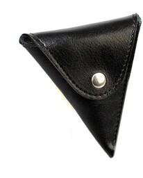 Rożek Mini Sakieweczka Na Bilon ACCARDI (PL) Zapinany Na Nap Skóra Naturalna