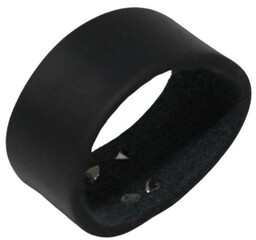 Szlufka Do Paska Skórzanego Czarna 35 mm De Luxe