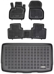 Zestaw dywaniki i mata gumowa do Renault Zoe od 2019
