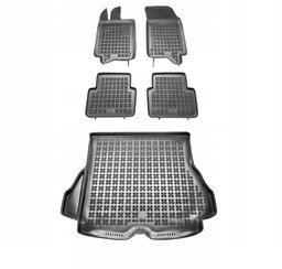 Zestaw dywaniki i mata gumowa do Renault Laguna II 2001-2007