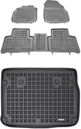 Zestaw dywaniki i mata gumowa do Renault Scenic II 2003-2009