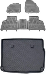 Zestaw dywaniki i mata plastikowa do Renault Scenic II 2003-2009