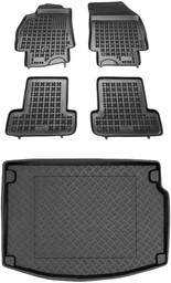 Zestaw dywaniki i mata plastikowa do Renault Megane 2008-2016 - Hatchback